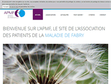 Tablet Screenshot of apmf-fabry.org